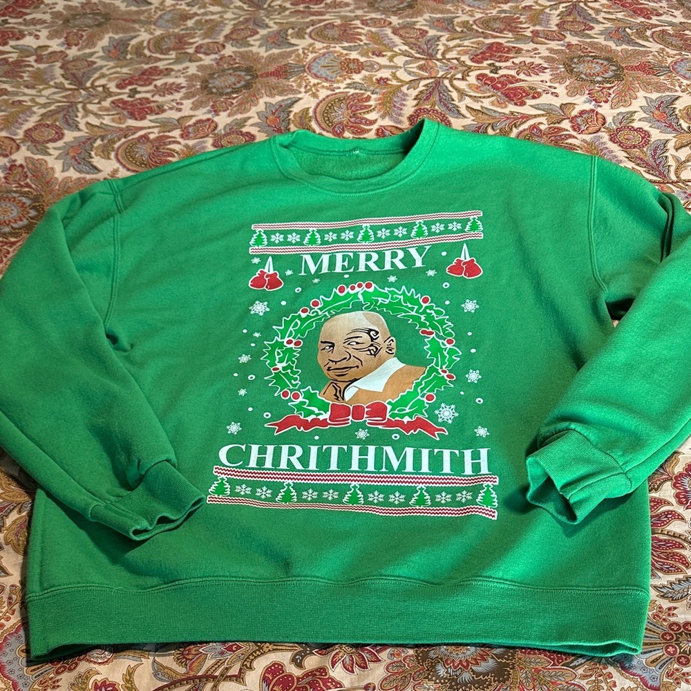 Green Christmas Sweater